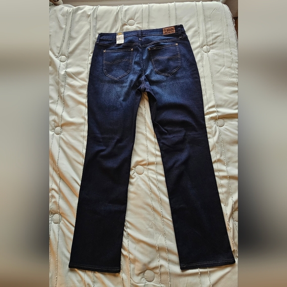 NWT Lee Straight Leg Jeans Size 16 - Picture 6 of 10